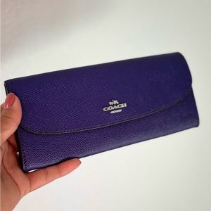 Coach Purple Wallet